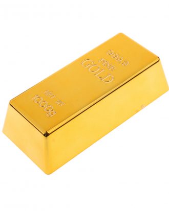 BARRA DE OURO DECORATIVA FALSA 1000G