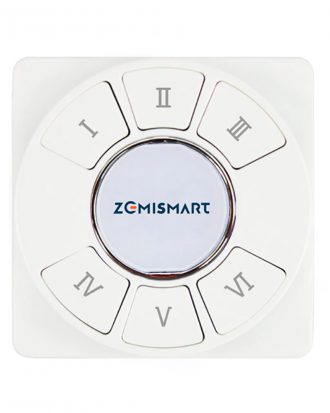 INTERRUPTOR INTELIGENTE SEM FIO COM 6 CANAIS ZEMISMART